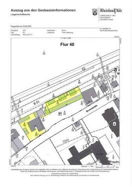 Lageplan-scan - Mehrfamilienhaus, Wohnhaus in Konz