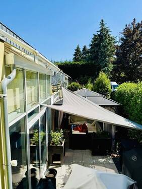 Terrasse 1 - Attraktives Hinterhaus in ruhiger Wohnlage von Leipzig-Mölkenau