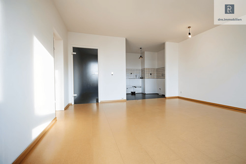 Küche, Wohn-/Esszimmer: Offen, hell und bereit für Ihre Ideen - Etagenwohnung mit 70,00 m&sup2; in Bergisch Gladbach zum Kaufen