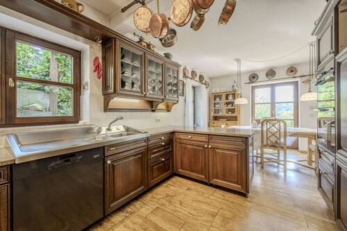 Küche mit Serviertheke - 