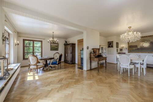 Offenes Wohn- und Esszimmer - 