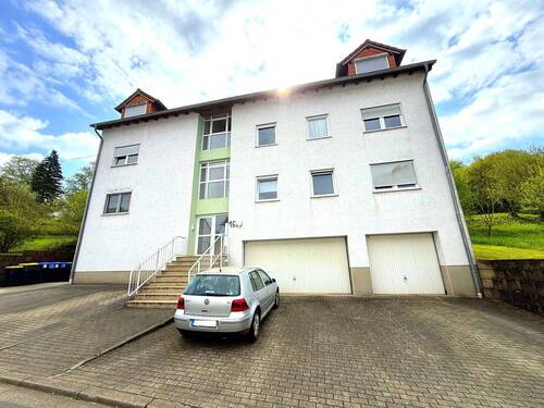 Vorderansicht - gepflegte 3-ZKB-Eigentumswohnung Garage in SB-Fechingen