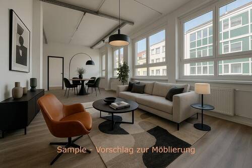 Bild 1 - Loft - Atelier - Wohnung in der Wunnensteinstr.