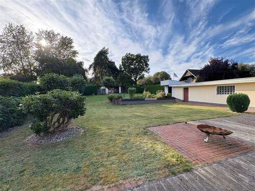 sonnenverwöhnte Süd/Westterrasse - 