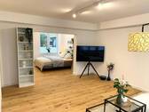 Wohnzimmer Ansicht 3 - 2 Zimmer Etagenwohnung in Hamburg
