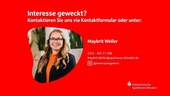Ihre Ansprechpartnerin - 