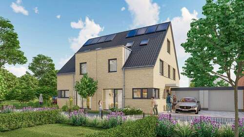 Leverkusen - Zuckerberg EFH 1BA - VITA Side Eingangsseite - VITA Side: 5-Zimmer-Musterhaus am Zuckerberg - So. 11-13 Uhr geöffnet!