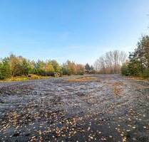 Provisionsfrei: 12.525 m² Gewerbegrundstück mit Baurecht und Top-Anbindung in Potsdam-Mittelmark - Brück