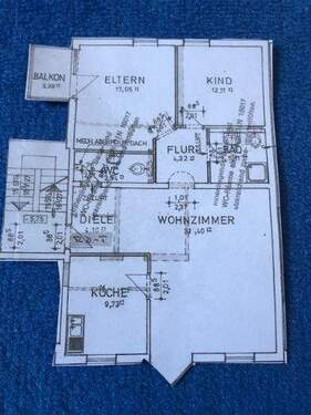 schematisierter Grundriß - 
