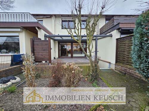 Ansicht hinten - 4 Zimmer Reihenmittelhaus in Achim