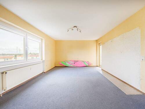 Wohnzimmer Ansicht 1 - 3 Zimmer Etagenwohnung in Eggenstein-Leopoldshafen