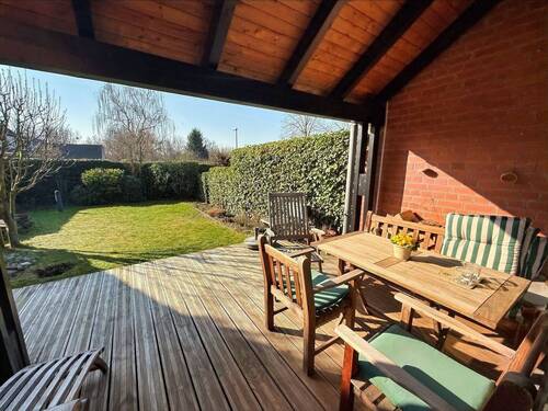 Terrasse /Garten - Doppelhaushälfte mit 132,00 m&sup2; in Hannover zum Kaufen