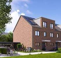 Modernes Reihenendhaus (Neubau) in schöner Wohnlage in Leverkusen-Steinbüchel