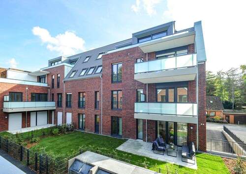 Gartenseite - 4 Zimmer Etagenwohnung in Düsseldorf