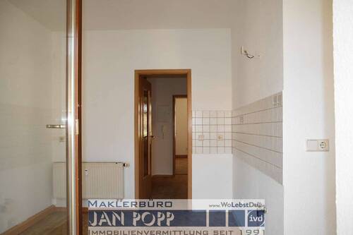 Küche-Diele-WZ - 2 Zimmer Etagenwohnung zur Miete in Greiz