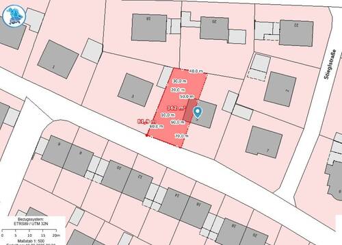 360 m² Grundstückshälfte.jpg - Grundstück in Mühldorf a.Inn