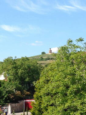Blick auf den Flaggenturm - 3 Zimmer Etagenwohnung zum Kaufen in Bad Dürkheim