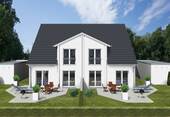 Terrasse Front - 5 Zimmer Doppelhaushälfte zum Kaufen in Neumarkt in der Oberpfalz