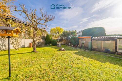 Garten - 3 Zimmer Doppelhaushälfte in Stuttgart