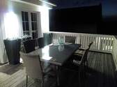 Dachterrasse, abends - 