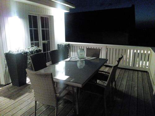 Dachterrasse, abends - 