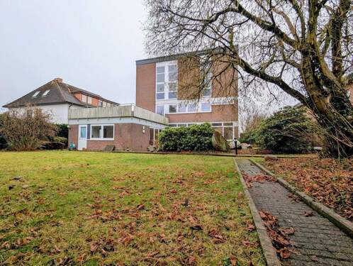 Aussen Geb. Rückfront.jpg - Gewerbeobjekt (Büro, Produktion, Verkauf) in Oyten