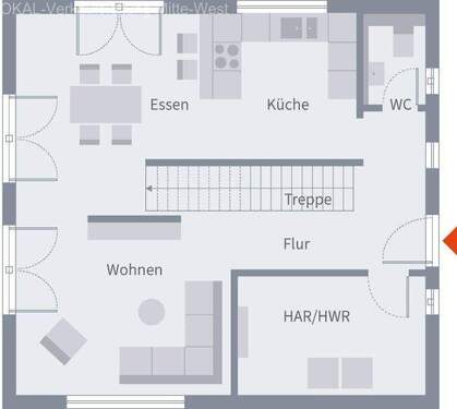 Stadtvilla 10.2 Erdgeschoss - 