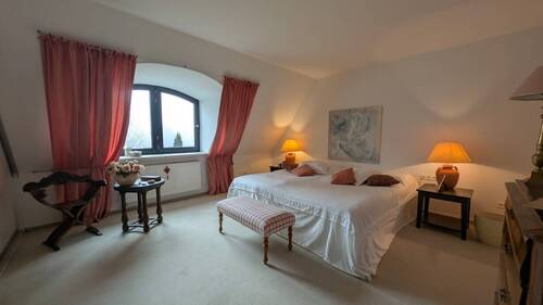 Schlafzimmer im Dachgeschoss - 