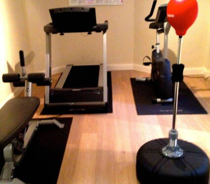 Fitness-Raum im UG - 