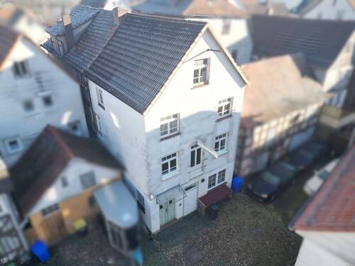 Außenansicht Massivhaus - Mehrfamilienhaus, Wohnhaus mit 184,70 m² in Rauschenberg zum Kaufen