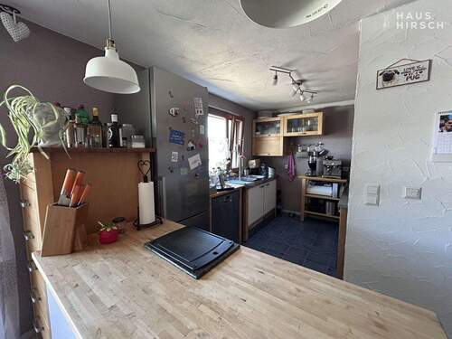 Küche Wohnen links - 