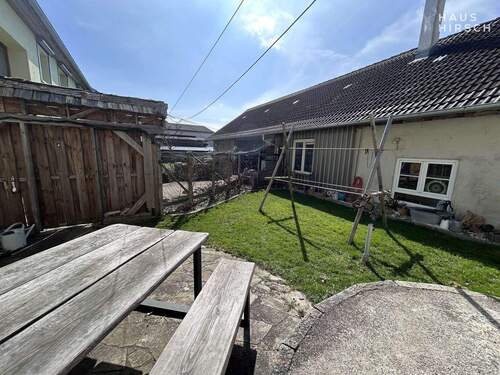 Garten Wohnung re u Schuppen - 