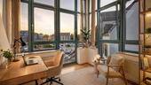 Turmzimmer - Dachgeschosswohnung mit Kamin, Loggia und Turmzimmer