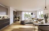 Wohn- und Essbereich - 3 Zimmer Etagenwohnung in Hamburg