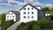Ansicht Süd (2) - Großzügige 2-Zimmer-Gartenwohnung in Pentling-Großberg - Neubau KfW55