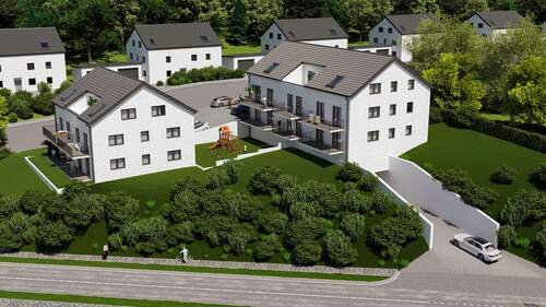Ansicht Süd - 2 Zimmer Etagenwohnung in Pentling