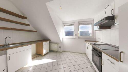 Küche - Etagenwohnung mit 66,00 m&sup2; in Kaiserslautern zur Miete