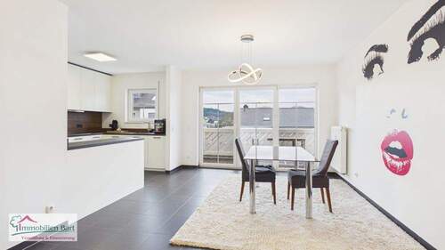 Küchen-/Wohnbereich - DIREKTE GRENZE L-REMICHL-SCHENGEN: GEPFLEGTE 3ZKB WOHNUNG MIT CARPORT IN PERL-BESCH!