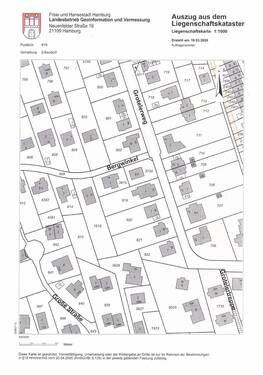 Flurkarte (Flurstück 819) - 