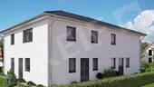 3D Haus Draufsicht - Modernes KFW40-Familienhaus mit Südgarten & Einbauküche - bezugsfertig ab Sep 2026