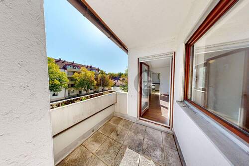 überdachter Balkon (Ost Ausrichtung - Morgensonne)) - 