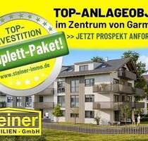 Im Paket: Neubau-Mehrfamilienhaus im Zentrum mit 14 Wohnungen TG-Plätze - Garmisch-Partenkirchen