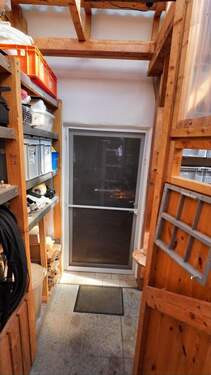 Türe vom Schlafbereich in den Außenbereich - 