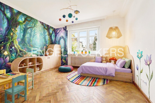 Kinderzimmer visualisiert - 