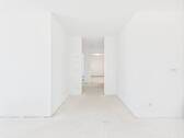 Blick vom Wohnbereich Richtung Diele - 
