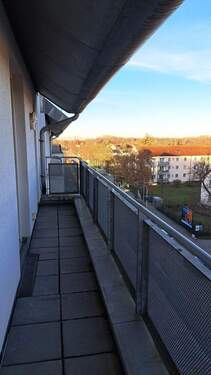 Balkonblick stadtauswärts - 