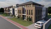 Visualisierung - Grundstück mit bestehender Baugenehmigung für Mehrfamilienhaus in bester Lage von Springe!