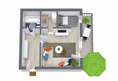 Grundriss 1,5 R Strang 1 - 