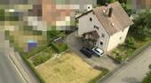 2. Luftaufnahme Hofeinfahrt.jpg - 1 Zimmer Mehrfamilienhaus, Wohnhaus zum Kaufen in Sand a.Main