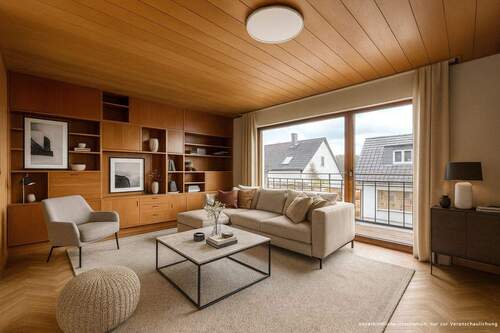 Visualisierung Wohnzimmer EG - 